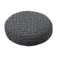 thumbnail image 1 of Round Stool Cover 14" Diameter, Stretchable Elastic Bar Stool Slipcover Washable Spandex Seat Protector Anti-Slip Home Decor, 1 of 6