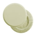 thumbnail image 1 of Round Stool Cover, Elastic Bar Stool Seat Cover, Washable Polyester Slipcover for Kitchen Dining Chair, 11.81 in, Yellow, 1 of 6