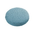 thumbnail image 1 of Round Stool Cover, Swivel Chair Cover, Stretchable Round Bar Beauty Salon Seat Cushion Protector, Washable Polyester Elastic Chair Cover for Bedroom Bar Dining Room, 1 of 7
