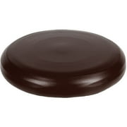 Round Stool Cover in Elastic Pu Leather, Cafe