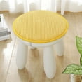 thumbnail image 1 of Round Stool Cushion, Solid Wood Chair Seat Pad with Thick Sponge Filling, Non-Slip & Ergonomic Support for Floor Sitting, Reading, and Meditation Use in Living Rooms or Outdoor Spaces FAJHHA, 1 of 9