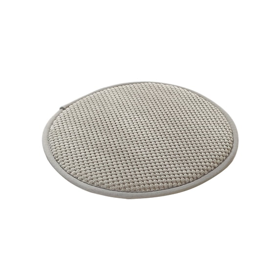 Round Stool Cushion Thickened Chair Cushion,Flock Skin-friendly Soft Cushion,Office Home Long Sitting Comfort Cushion,Anti-deformation Durable Sitting Cushion,Bay Window Reading Leisure Cushion