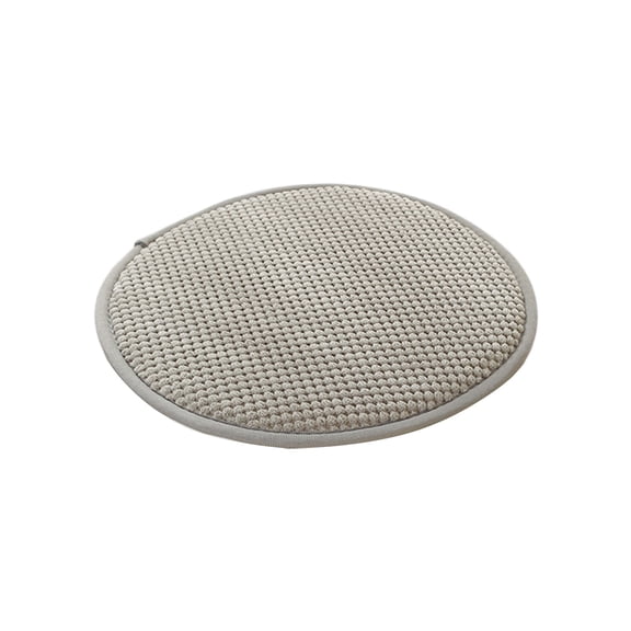 Round Stool Cushion Thickened Chair Cushion,Flock Skin-friendly Soft Cushion,Office Home Long Sitting Comfort Cushion,Anti-deformation Durable Sitting Cushion,Bay Window Reading Leisure Cushion