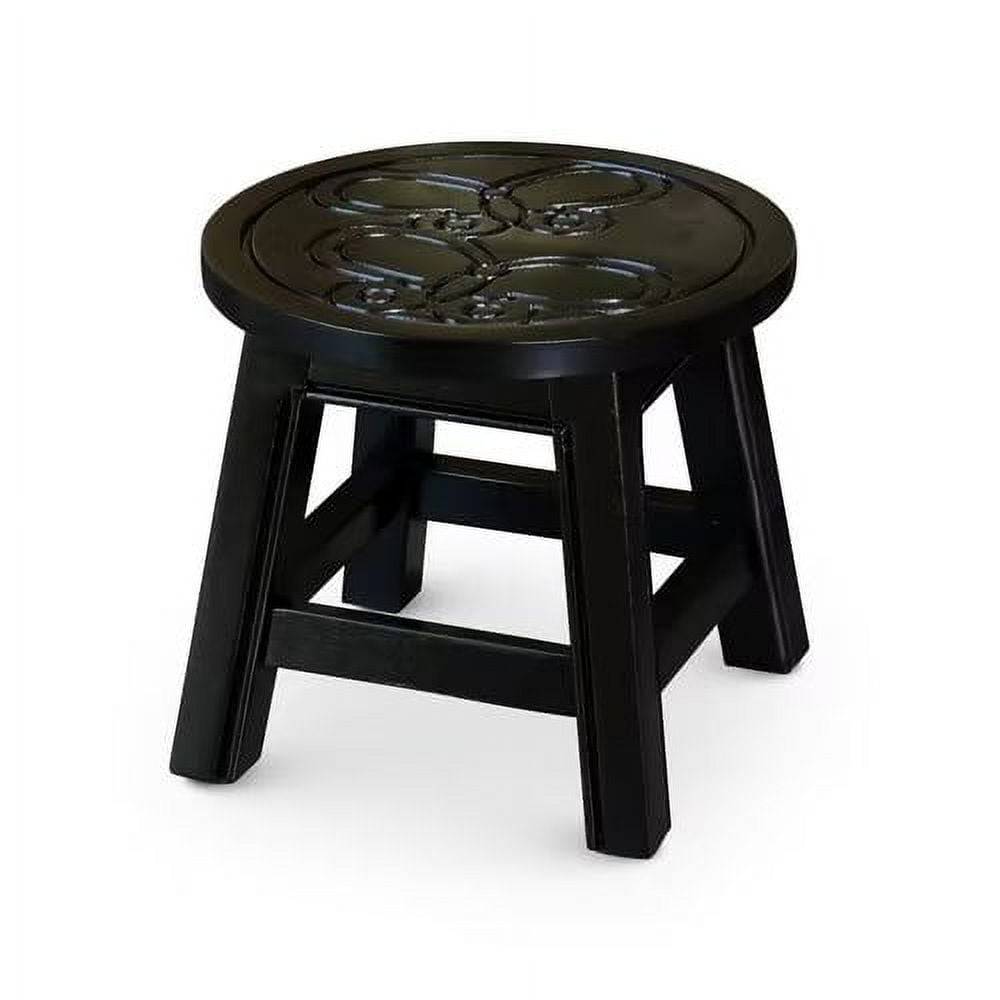 Black mini stool discount