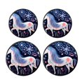 Round Stove Burner Covers 4 Pcs for Home Decor Cooktop Decorative ,Cute