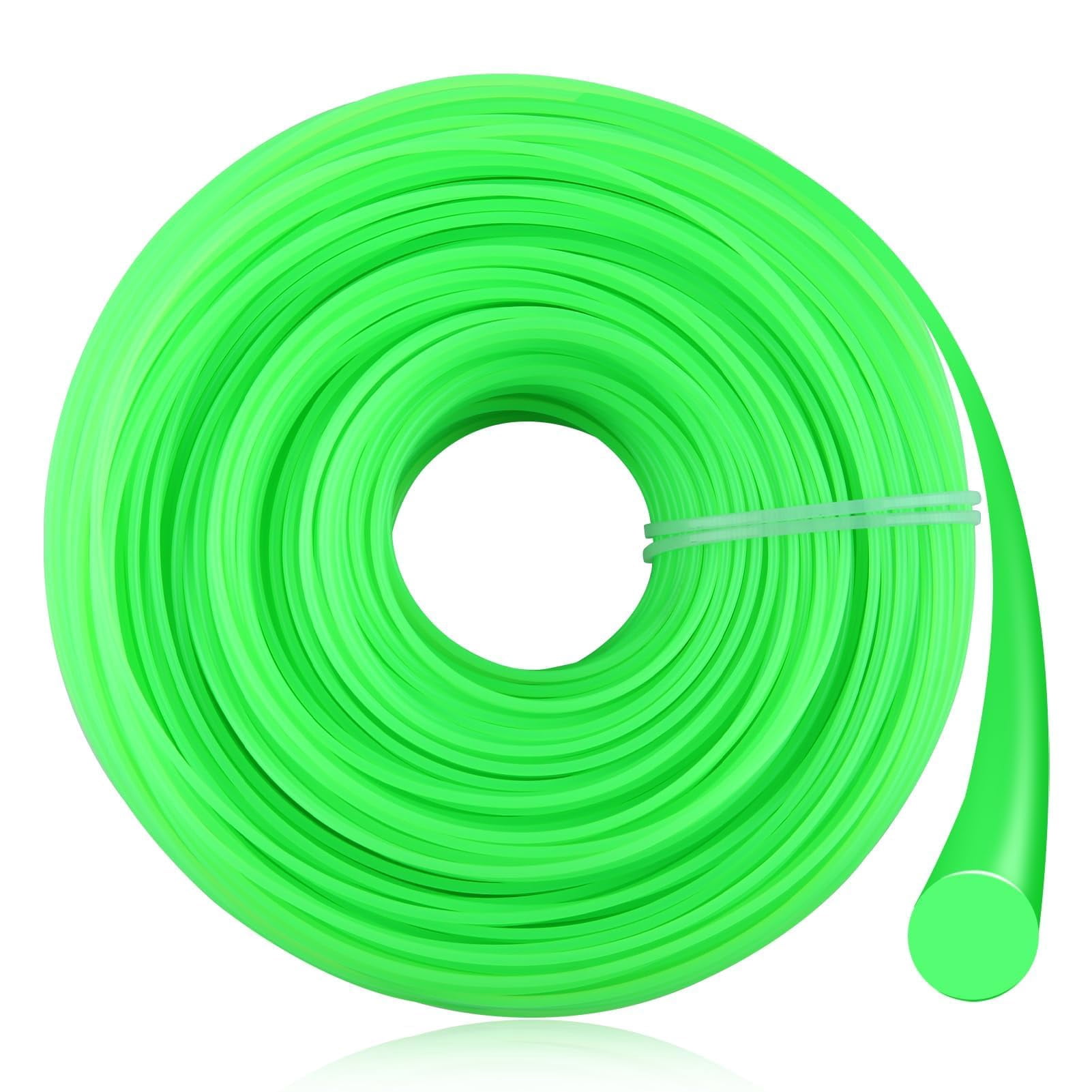String Crafting Wire Round String Trimmer Line .065-Inch Green 328ft Replacement for Garden ...