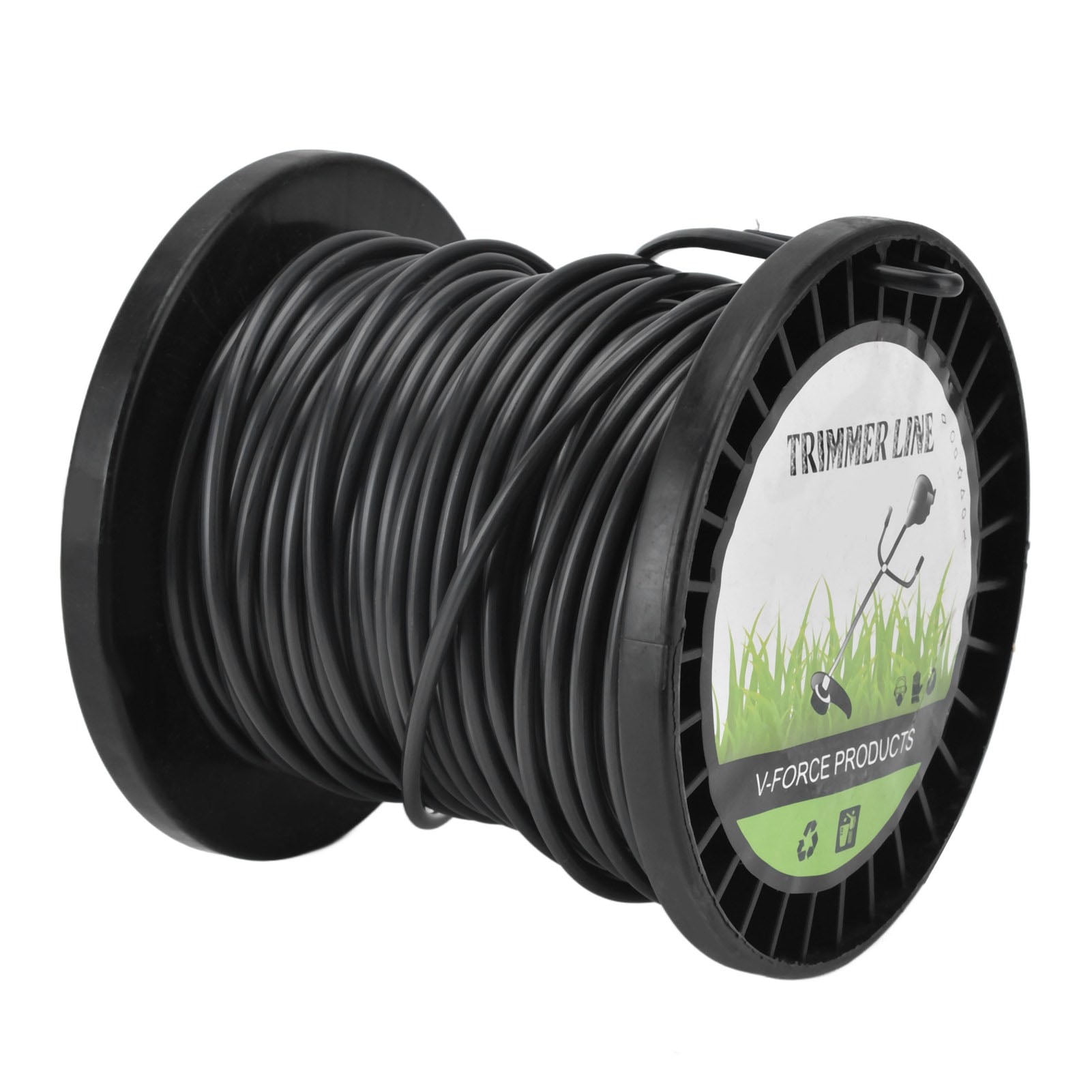 Round String Trimmer Line for 3.3mm Black High Cutting Efficiency ...