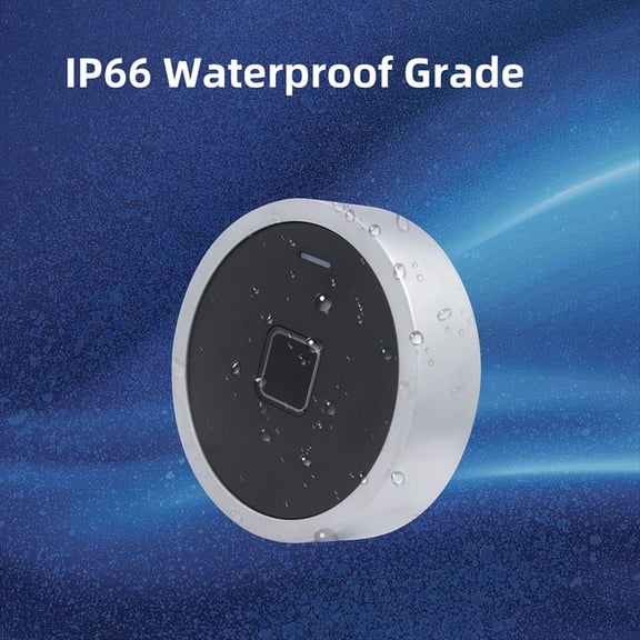 Round Style Integrated EM RFID Door Access Control Waterproof Metal Unlock Fingerprint/Pin Code Anti-tamper Alarm