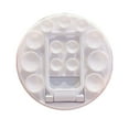 thumbnail image 1 of Round Suction Cup Phone Holder White Color Universal Silicone Grip for Mirror Glass Surface Hands Free Use, 1 of 8