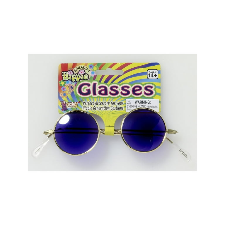 Pink 60s Lennon Style Glasses Costume Accessory Pink 60s Lennon Style Glasses Costume Accessory