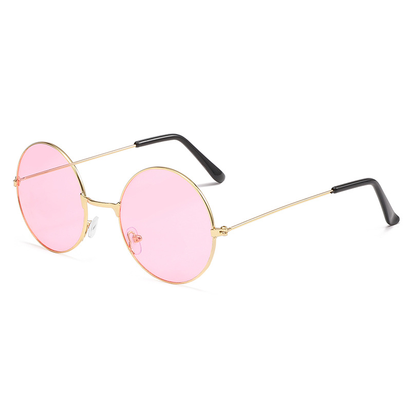 Round Sunglasses Foreign Trade Ocean Lens Glasses round Frame