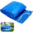 thumbnail image 1 of Round Swimming Pool Solar Cover,Durable Dustproof Rainproof Pool Cover for Inflatable Family Pool Paddling Pools, 1 of 6