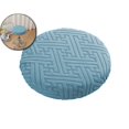 thumbnail image 1 of Round Swivel Stool Cover Stretch Polyester Seat Protector for Bar, Salon, Bedroom – 11.81-14.17in, 1 of 7
