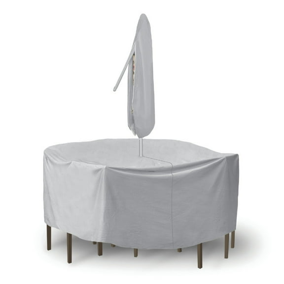 Round Table & Chair Cover for 48"-54" table with 4 chairs, 30" height