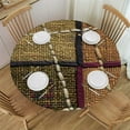 thumbnail image 1 of Round Table Cloth for Kitchen Dining Room Tabletop Decoration,Round, 1 of 8
