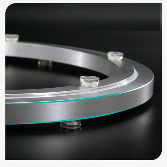 Round Table Turntable Base Dining Table Bearing Furniture Table Top Aluminum Alloy Rot y9303