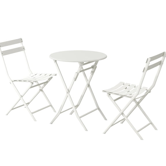 Round Table and Chairs Set | Suitable for Small Areas | Comfortable Seating with Sturdy Structure