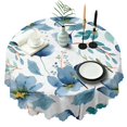 thumbnail image 1 of Round Tablecloth Flowers 60 x 60 Inch Spring Summer flower Table Cover for Dinner Party Picnic, 1 of 5