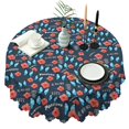 thumbnail image 1 of Round Tablecloth Spring Summer 60 x 60 Inch flower Table Cover for Party Dinner Picnic Round, 1 of 5