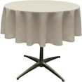 thumbnail image 1 of Round Tablecloth Water Resistant Spill Proof Washable Polyester Table Cloth Decorative Fabric Table Cover for Dining Table, Buffet Parties and Camping, 1 of 2