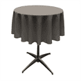 thumbnail image 1 of Round Tablecloth Water Resistant Spill Proof Washable Polyester Table Cloth Decorative Fabric Table Cover for Dining Table, Buffet Parties and Camping, 1 of 2