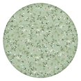 thumbnail image 1 of Round Tablecloth with Elastic Border and Vibrant Floral Print, Soft Water-Resistant Polyester Fabric, Fits 44-52 Inch Tables, Big Size, 1 of 4