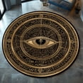 thumbnail image 1 of Round Talisman Protection From Evil Rug 2 ft = 65 cm, 1 of 5