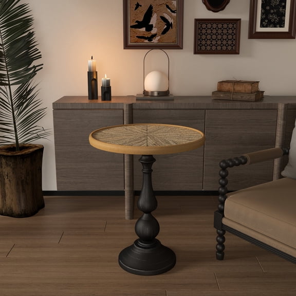 Round Tea Table with Smooth Surface / Easy Maintenance, Versatile Placement