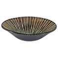 thumbnail image 1 of Round Tempered Glass Sink Bowl - Black, Brown & White, 1 of 1
