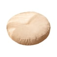 thumbnail image 1 of Round Thick Floor Pillow , Soft Seat Cushion Cozy Seat Pad Pads for Bedroom Living Room Office Chair Sofa , 16.5In Beige, 1 of 7