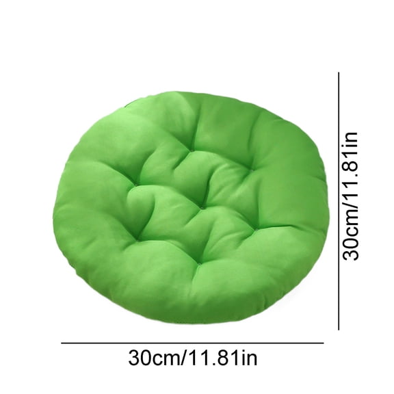 Round Thickened Dining Chair Cushion, Breathable Fabric Seat Pad for Office and Youngster Chairs, Soft and Supportive Round Cushion for Comfortable Sitting, for Home and Study