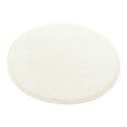 thumbnail image 1 of Round Thickened Seat Cushion 13.78 Inch Non-Slip Chair Pad | All-Season Soft Comfortable Cushion for Balcony Bedroom Office(White), 1 of 4