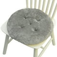 thumbnail image 1 of Round Thickened Seat Cushion - Soft Futon Chair Pad for Dining Chairs, Stools & Floor Seating - Comfortable Butt Cushion for Home, Kitchen & Indoor Relaxation, 1 of 5
