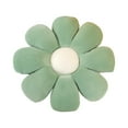 thumbnail image 1 of Round Throw Pillow, Green Throw Pillow, 15 In, Office Seat Cushion, Workspaces, Light Green, 1 Pc, 1 of 7