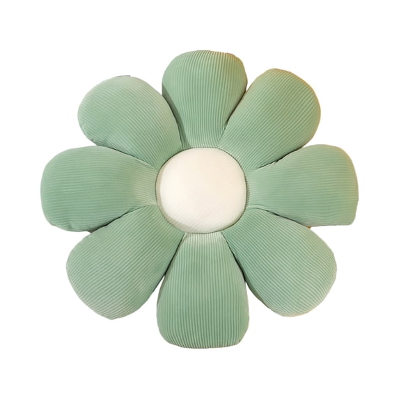 Round Throw Pillow, Green Throw Pillow, 15 In, Office Seat Cushion, Workspaces, Light Green, 1 Pc