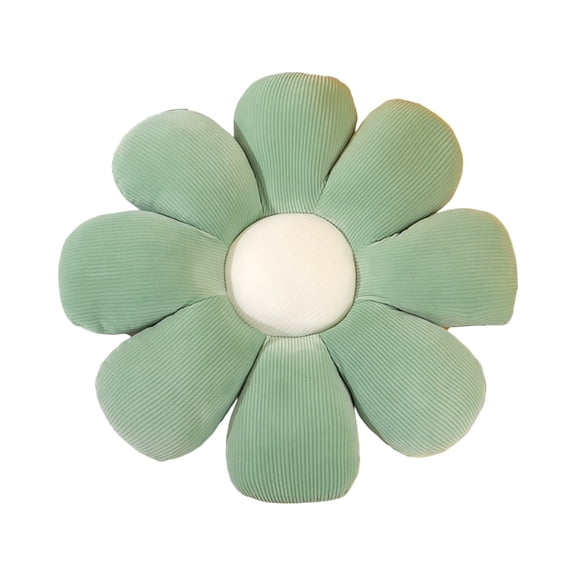 Round Throw Pillow, Green Throw Pillow, 15 In, Office Seat Cushion, Workspaces, Light Green, 1 Pc