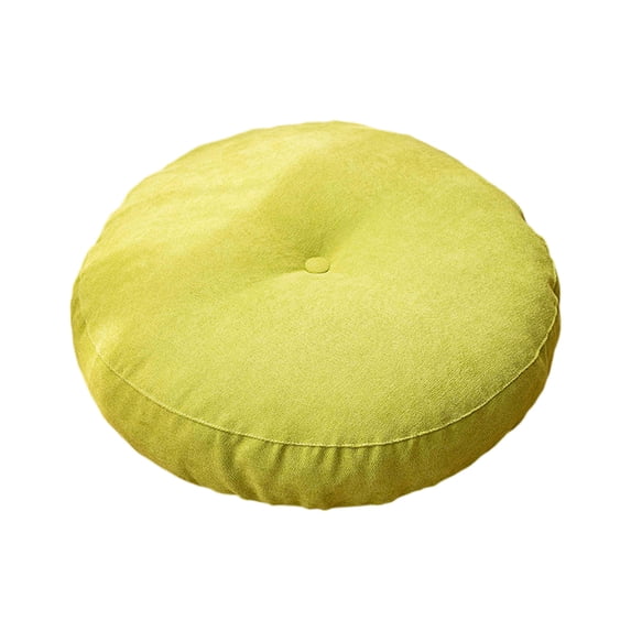 Round Throw Pillows -Super Soft Pillows -Like Touching Decorative Circle Floor Cushion for Couch Bed Sofa Office Car Green
