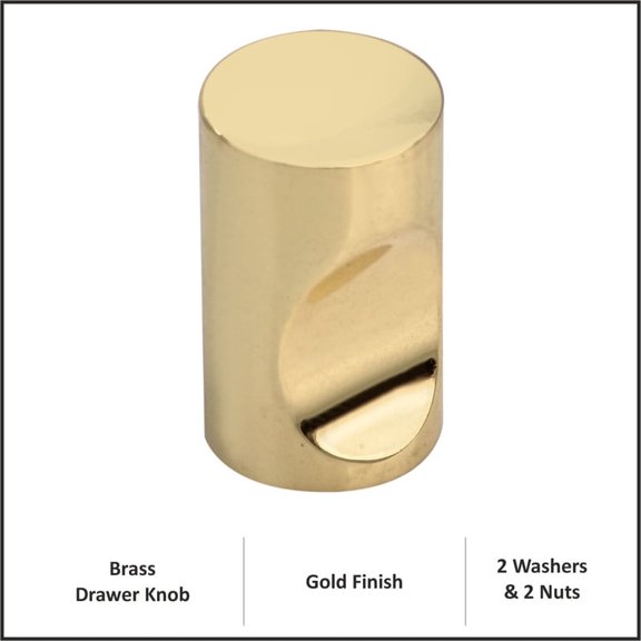 Round Thumb Drawer & Cabinet Knobs Pack of 12