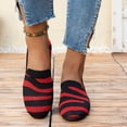 thumbnail image 1 of Round Toe Women's Travel Walking Lightweight Casual Shoes Comfortable Plus Size Daily Wear Spring Summer Black 7, 1 of 9