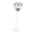 thumbnail image 1 of Round Toilet Flush Button Directly Replace Part Single Push Flushing Button Durable Plastic for Hotel Bathroom, 1 of 9
