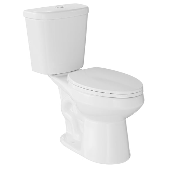 Two-Piece Toilet, ADA Comfort Height 17