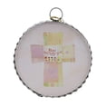 thumbnail image 1 of Round Top Collection Baby Girl Blessings Mini Print Cross Religious Flowers Y22030, 1 of 3