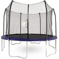 Round Trampoline Enclosure with Spring Pad
