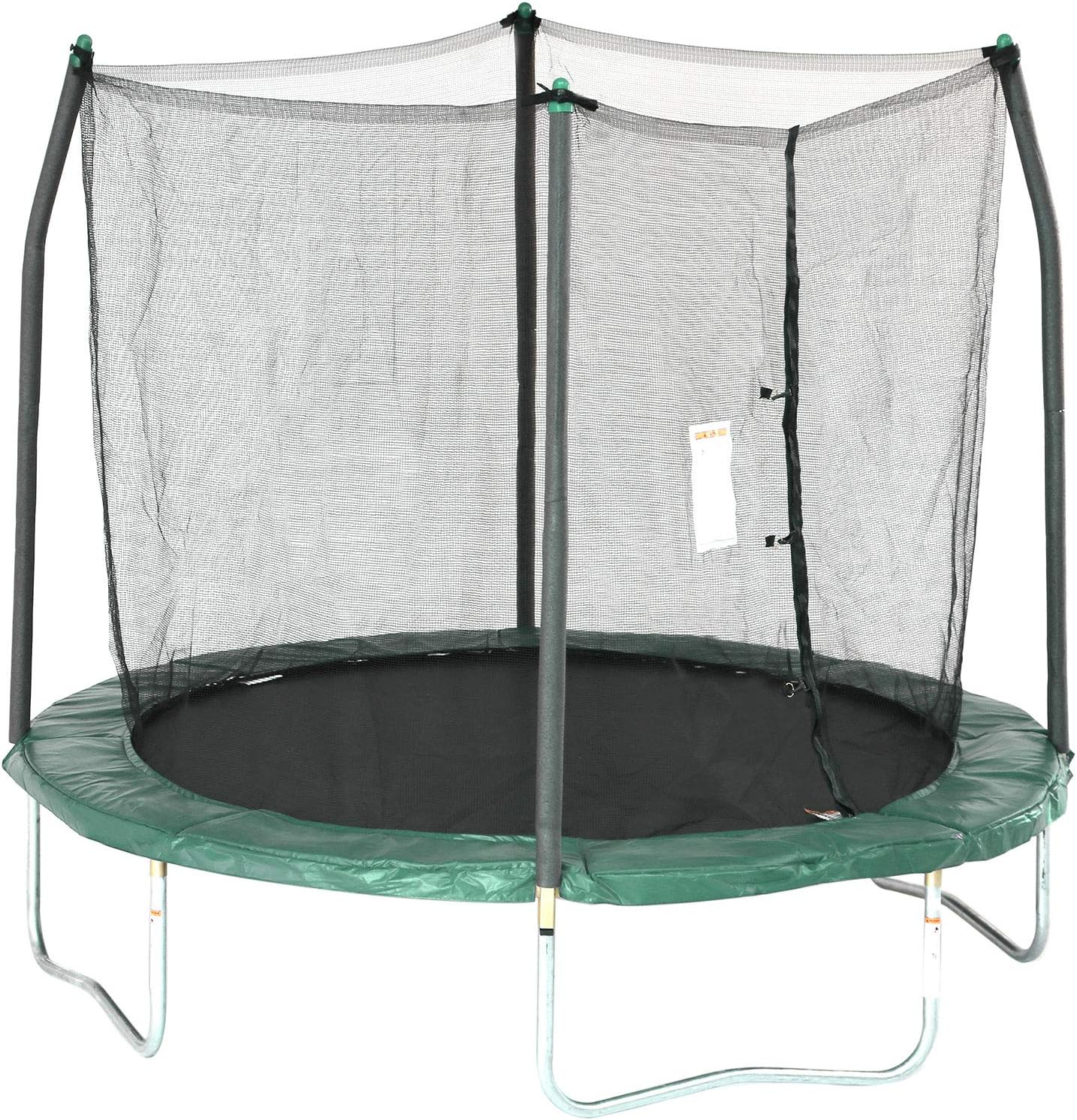 Round Trampoline with Safety Enclosure Combo