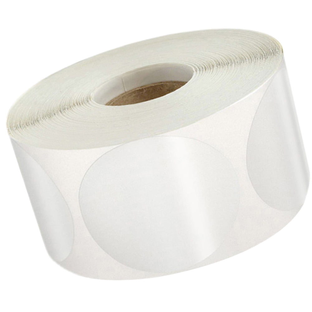 Round Transparent Sticker Gift Labels Dot Stickers Mail Adhesive For