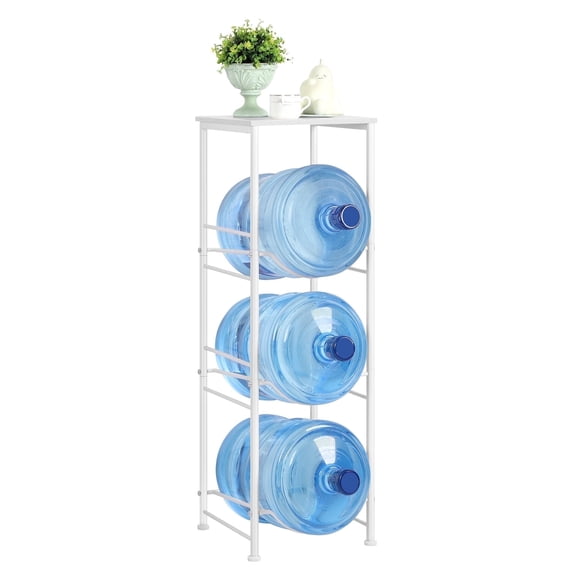 Round Tube Water Bucket Rack with Shelf