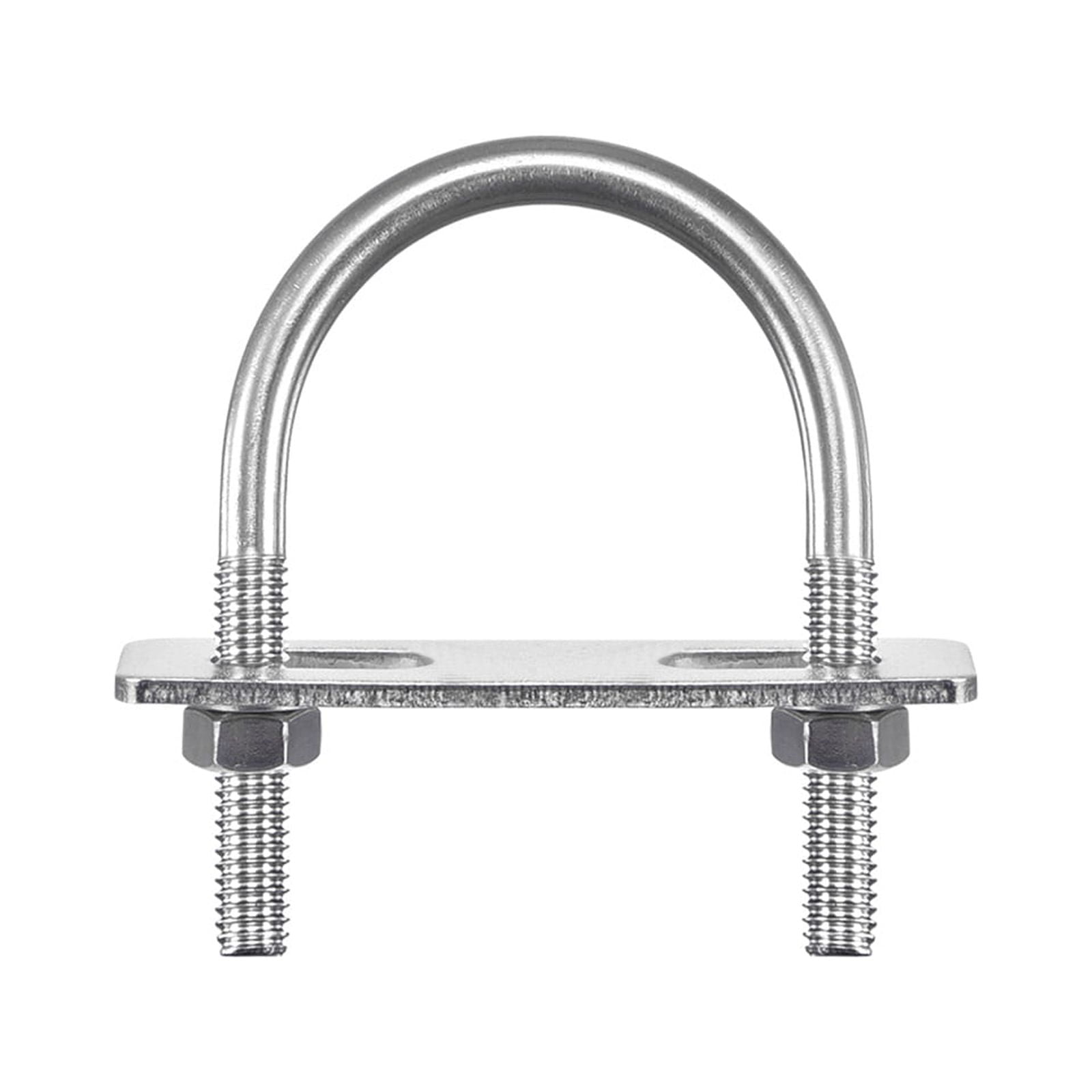 Round UBolts 3 Sets 44mm Inner Width 69mm Length M8 with Nuts and