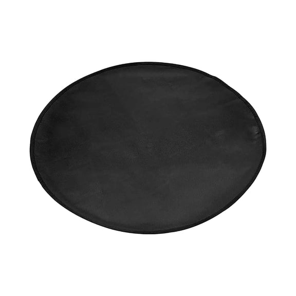 Round Under Grill Mat,Extra Thick 24 Inch, Under Grill Mat Fireproof Mat, Fire Hole Mat, Grill Mats for Outdoor Grill Floor Protector,,Reusable