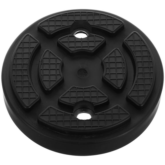 Round Universal Rubber Lift Pad for Car Jacks Anti-Slip Automotive Jack Stand Lifting Pad for Enhanced Stability and Safety