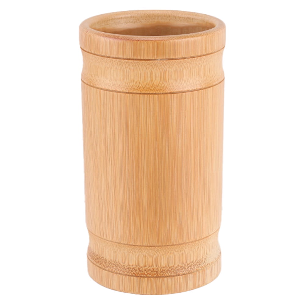 Round Utensil Holder, Chopsticks Holder Bamboo Utensil Holders, Eco